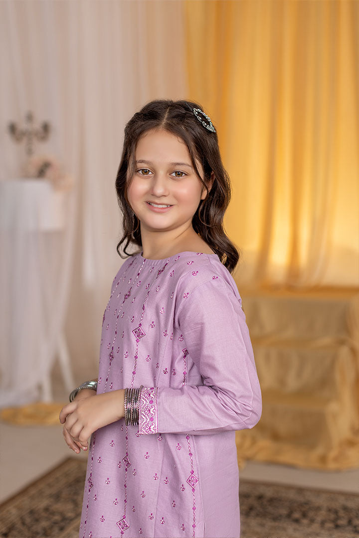 Amira-2 PIECE EMBROIDERED Cotton SUIT