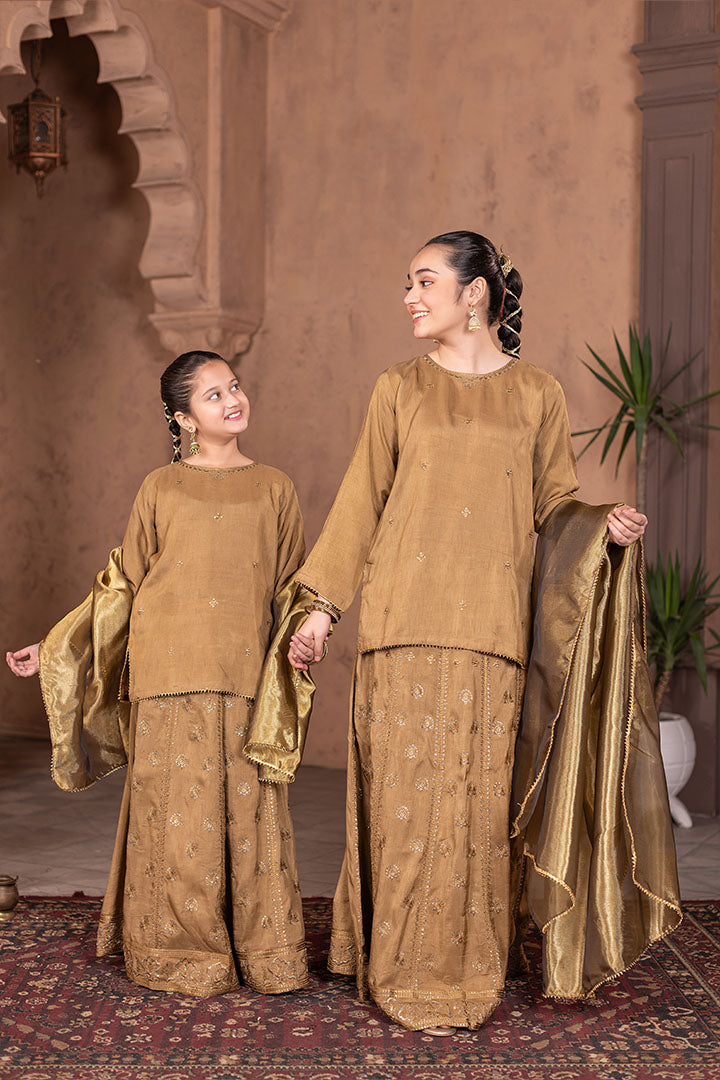 Moonstone-3 Piece embroidered Lehenga Suit