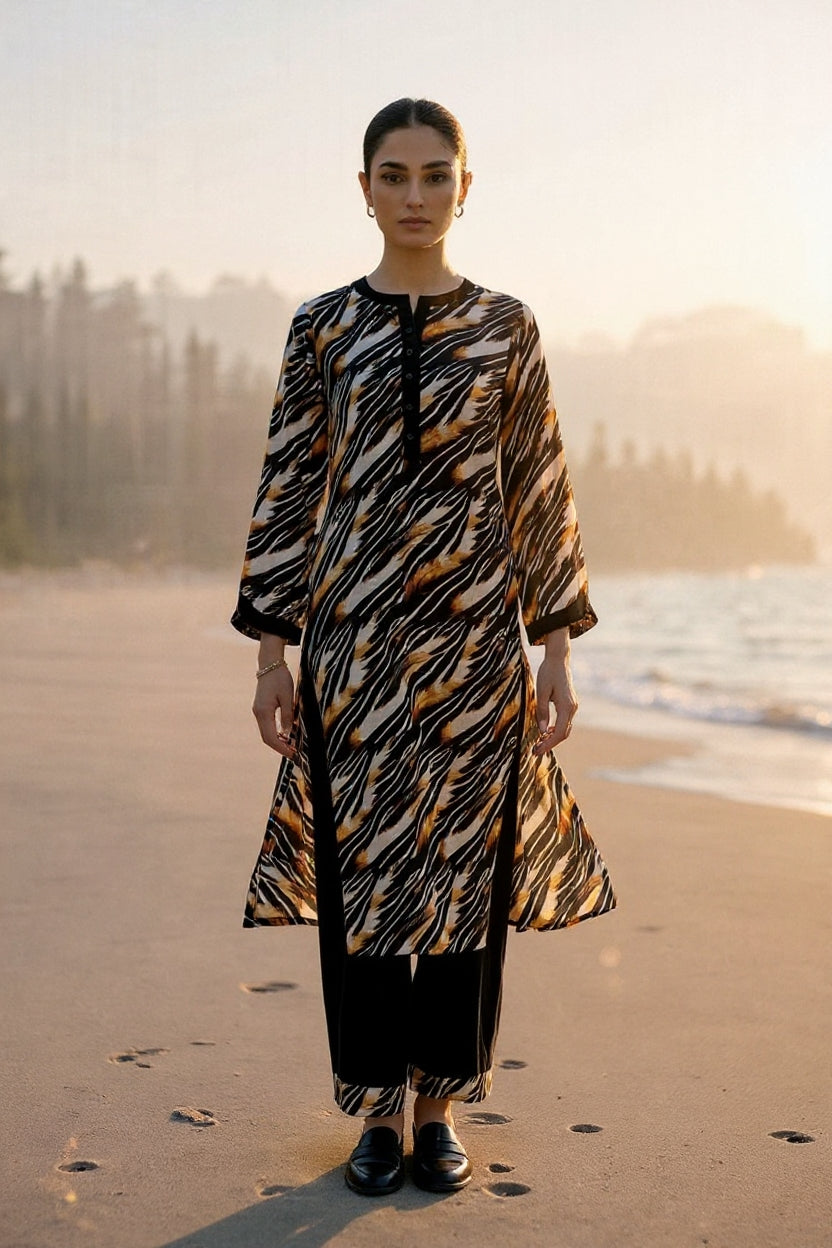 Hoor - Printed Lawn 2 Piece