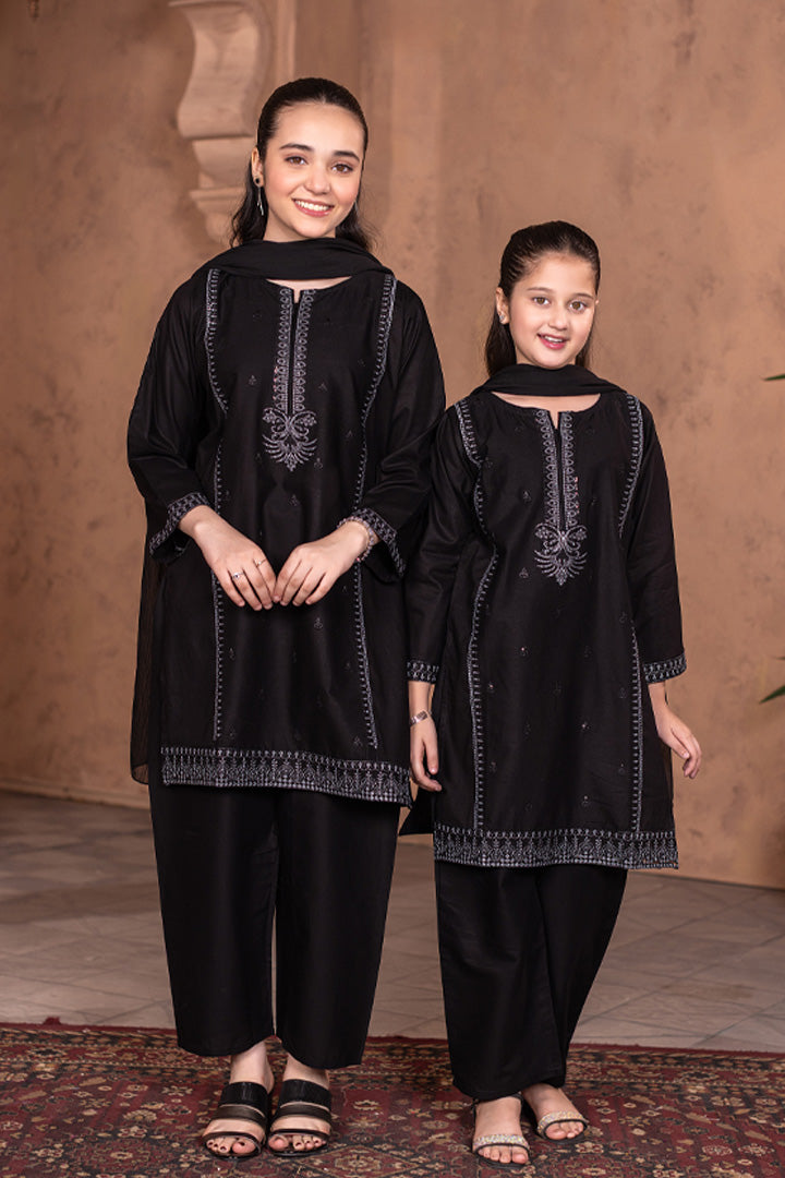 Mehfil 2.0-3 Picec Embroidered Cotton Suit