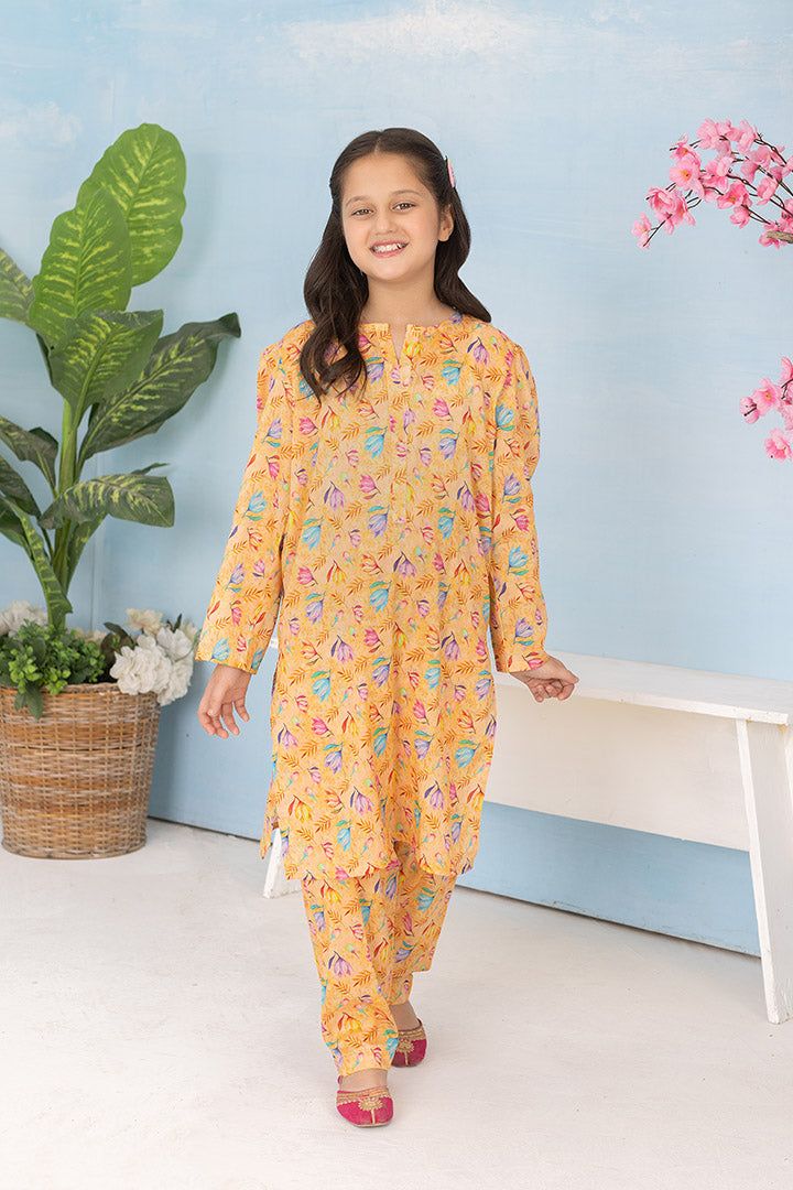 Lantana-2 Piece Digital Printed Lawn Suit