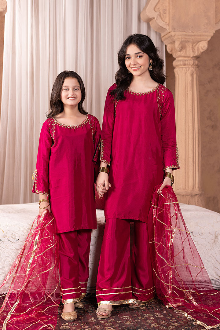 Kundan-3 Piece Adda Work Suit