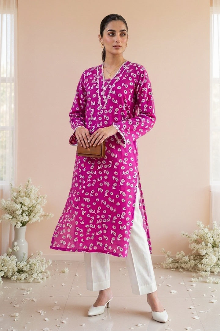Hoorain - Printed Lawn 2 Piece