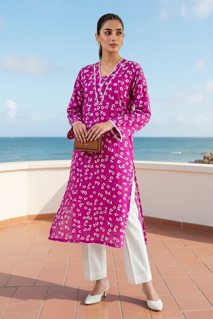 Hoorain - Printed Lawn 2 Piece