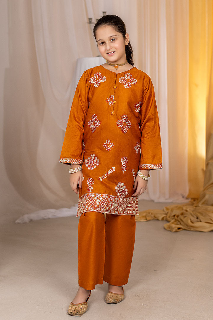 ZEENAT-2 PIECE EMBROIDERED Cotton SUIT