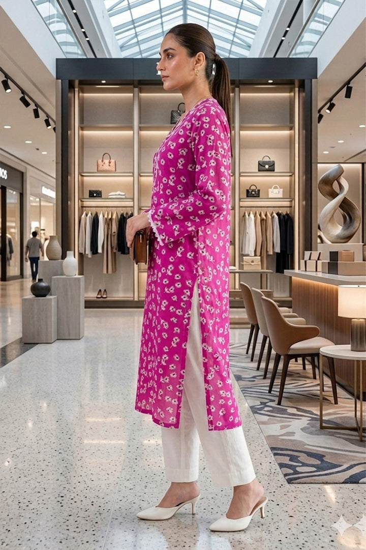 Hoorain - Printed Lawn 2 Piece