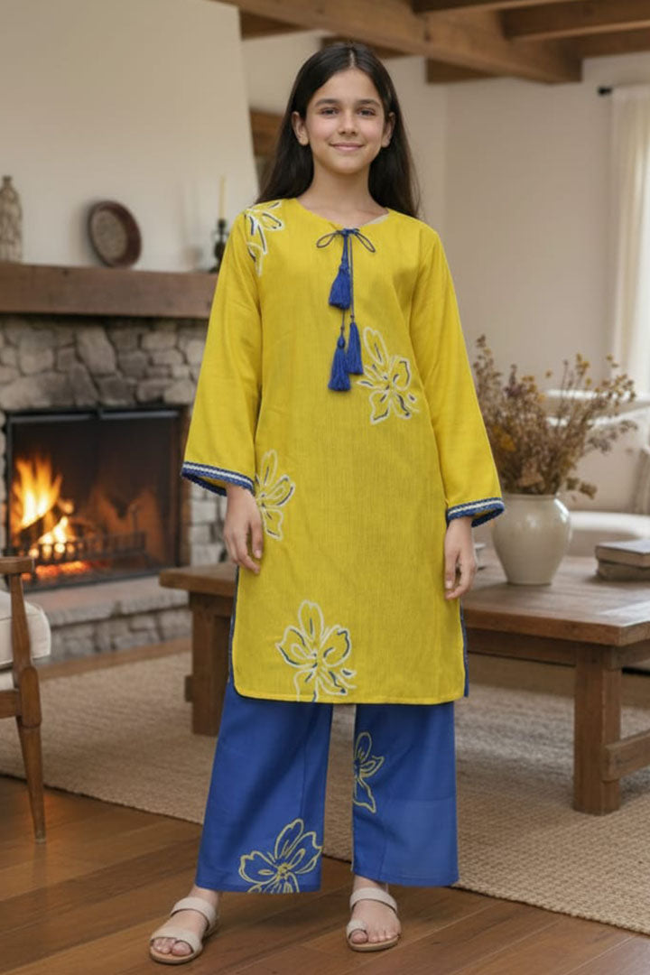 Poly Lawn Digital Printed 2 Piece Suit