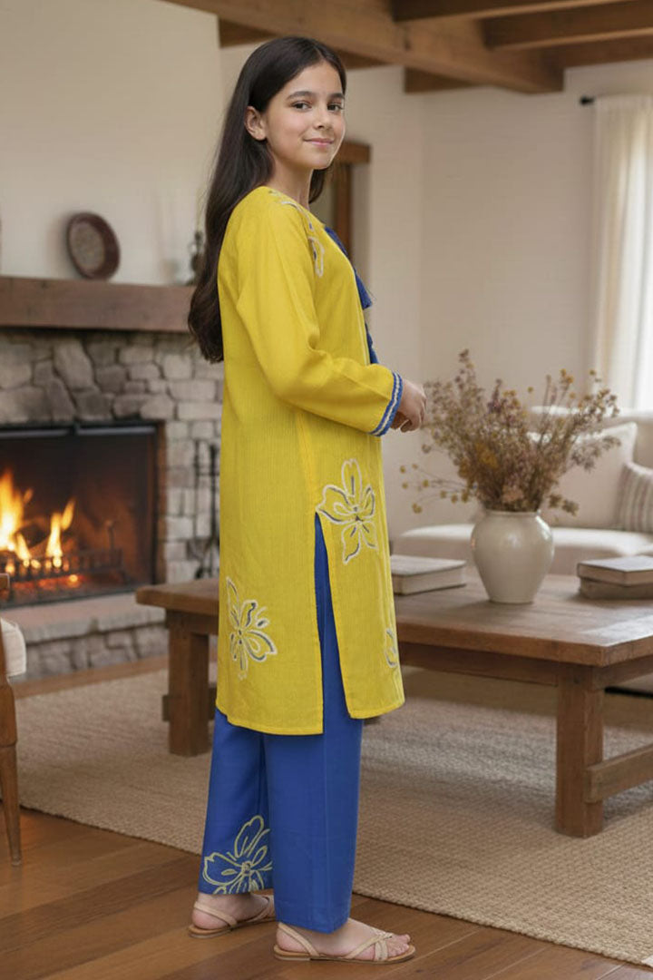 Poly Lawn Digital Printed 2 Piece Suit