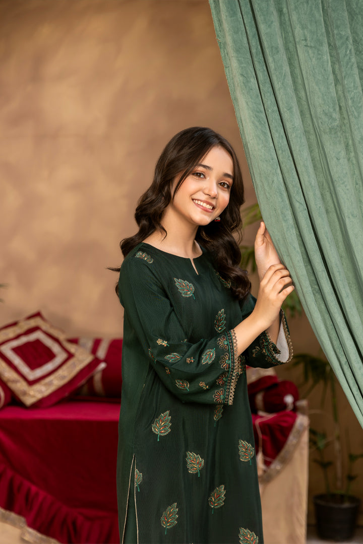 Verdelite-2 piece Rao Silk Suit