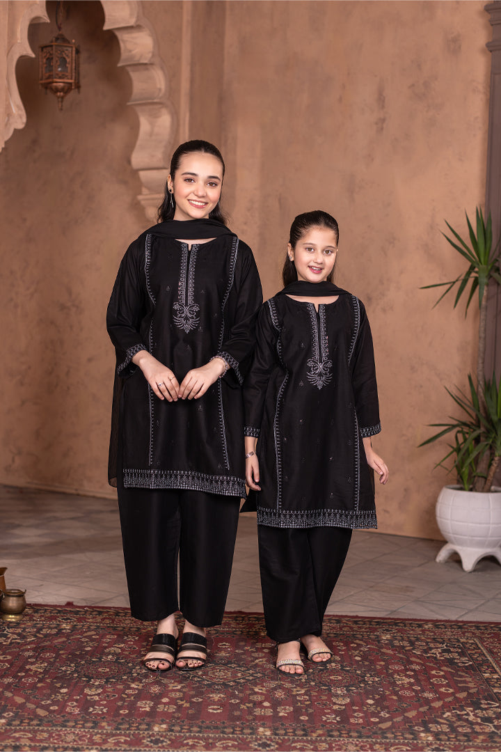 Mehfil 2.0-3 Picec Embroidered Cotton Suit