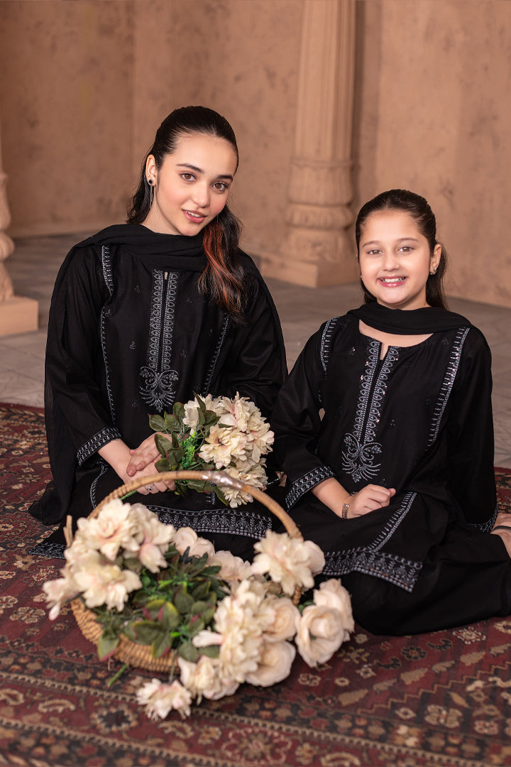 Mehfil 2.0-3 Picec Embroidered Cotton Suit