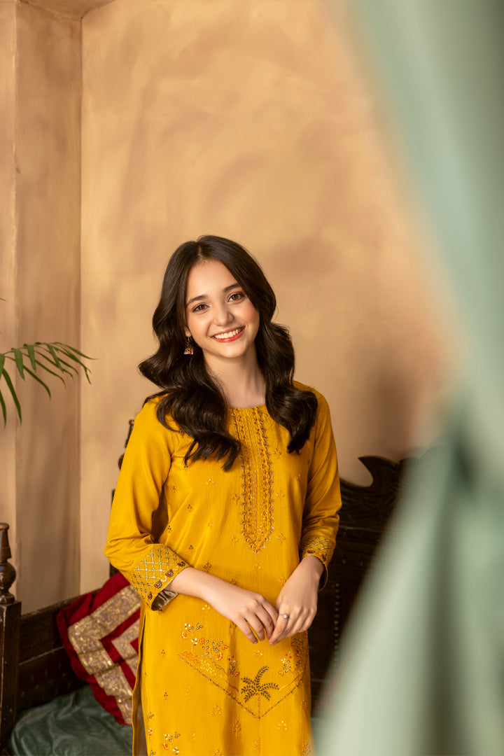 Zarqoon-2 Piece Rao Silk Suit