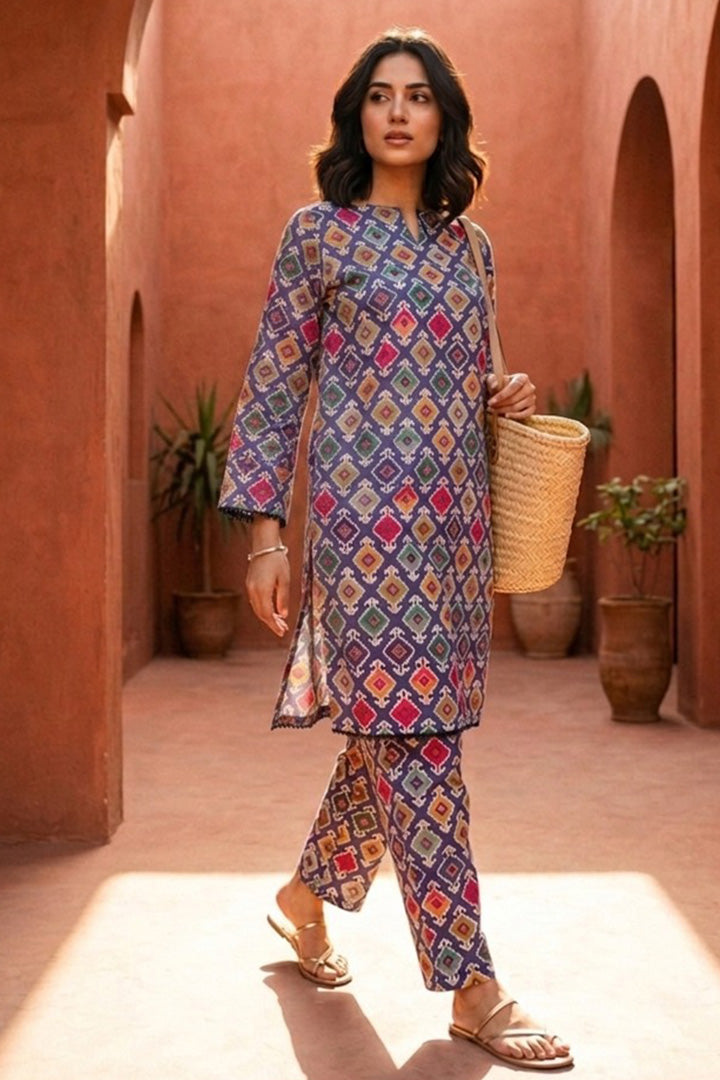 Arezoo - Printed Lawn 2 Piece