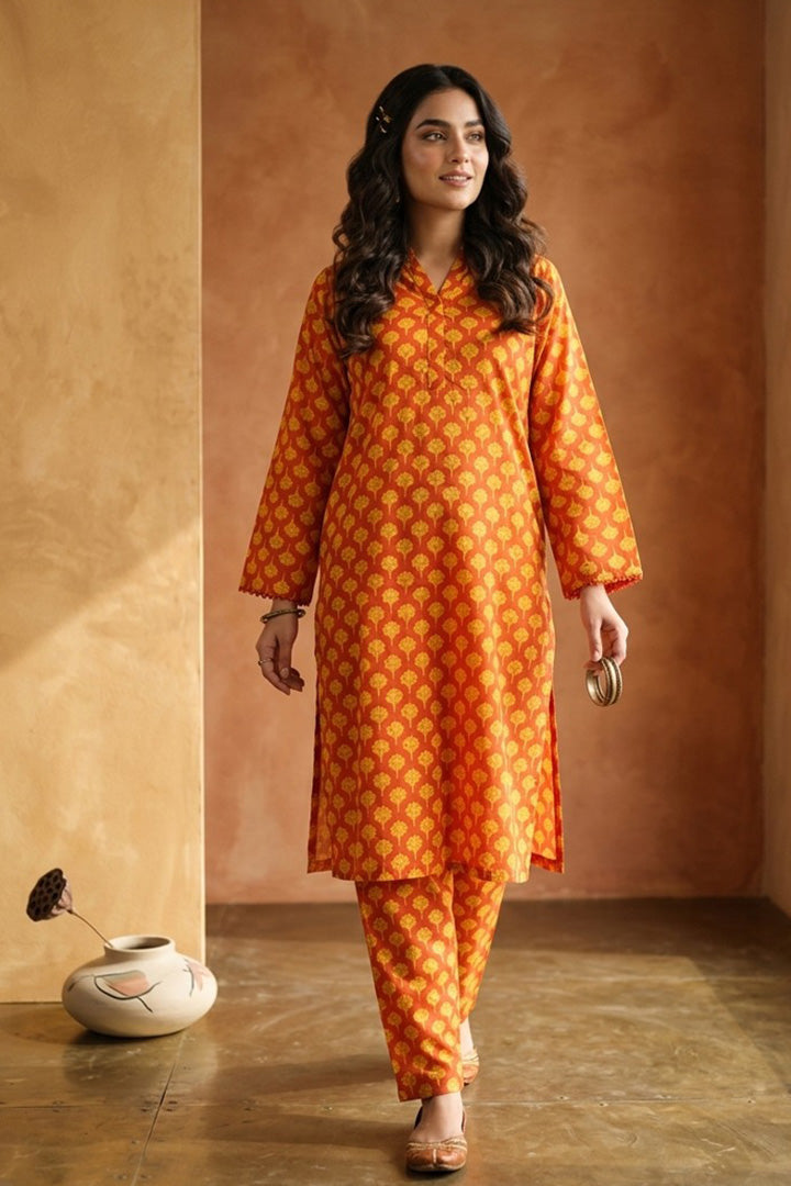 Elara - Printed Lawn 2 Piece