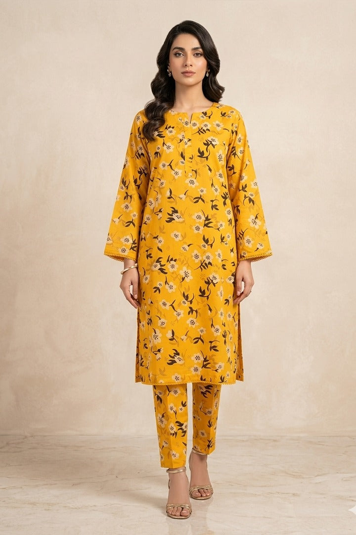 Abeer - Printed Lawn 2 Piece