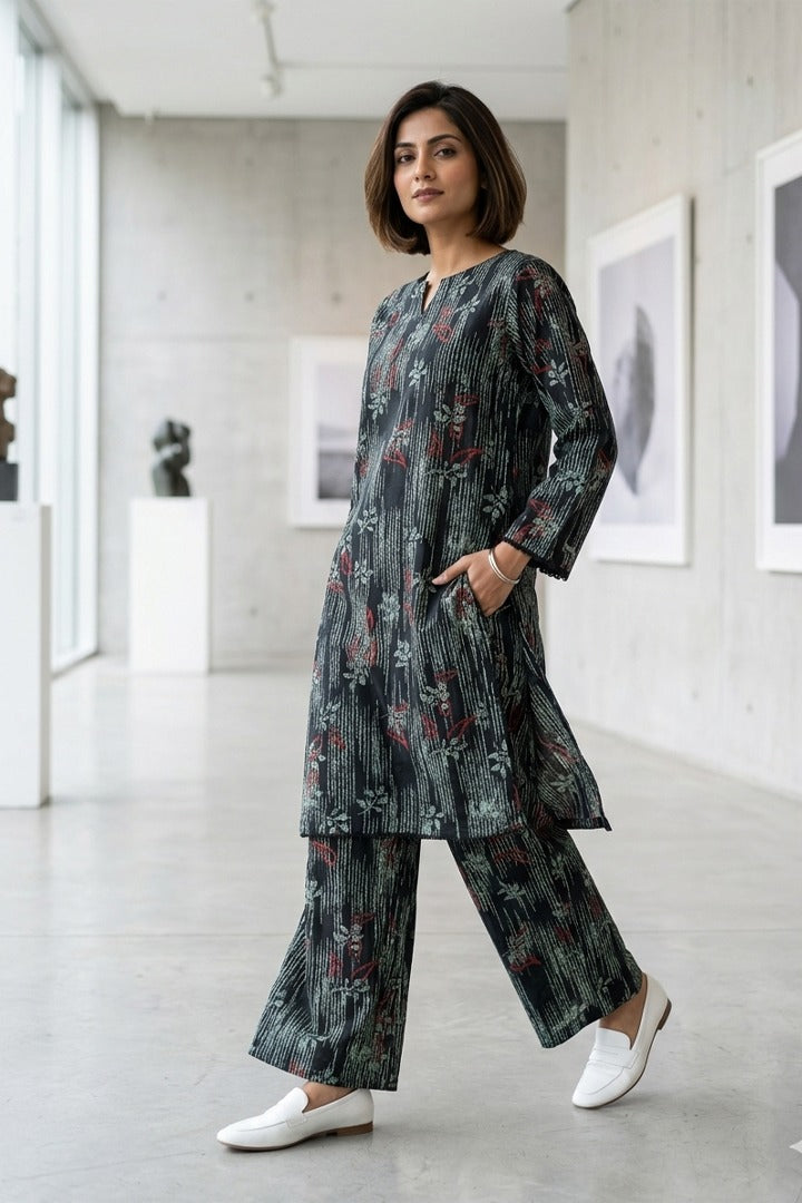 Mehrunisa - Printed Lawn 2 Piece