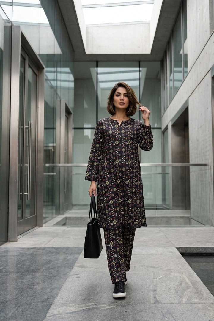 Haniya - Printed Lawn 2 Piece