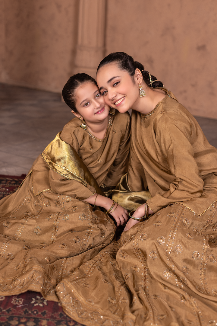 Moonstone-3 Piece embroidered Lehenga Suit