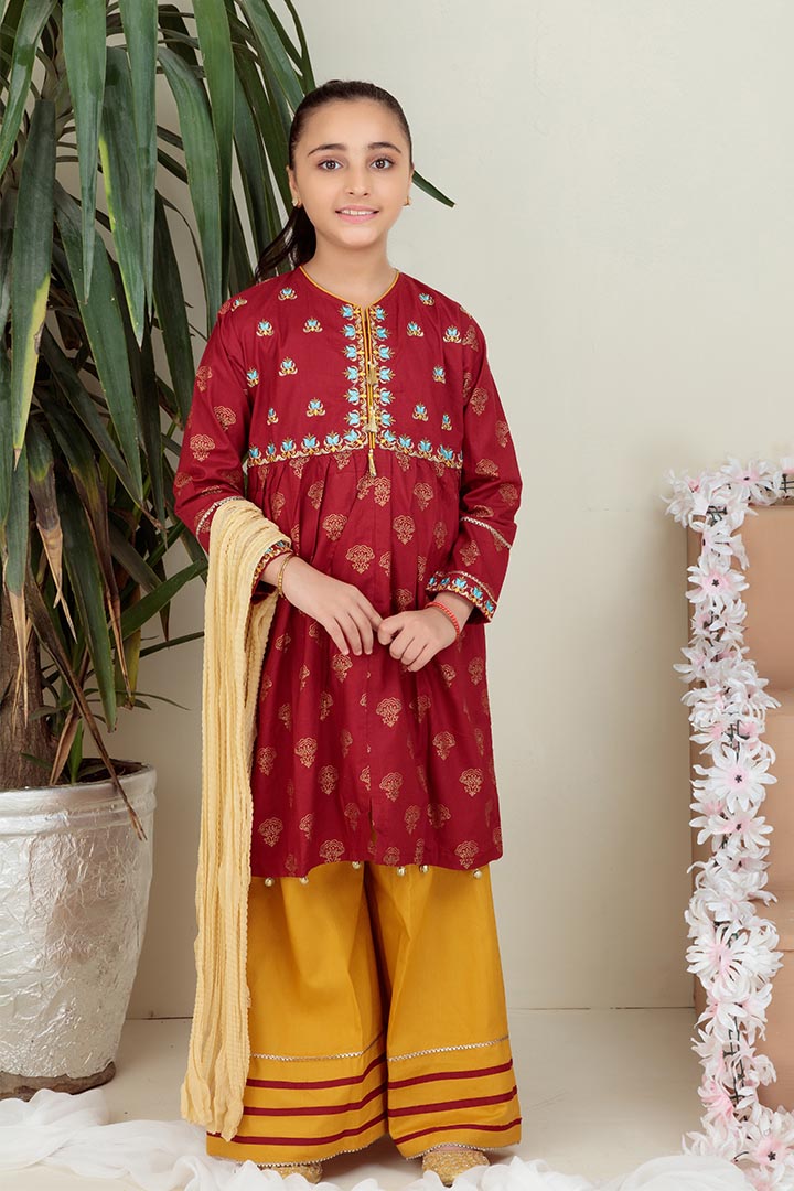 3 Piece Delara Embroidered Suit