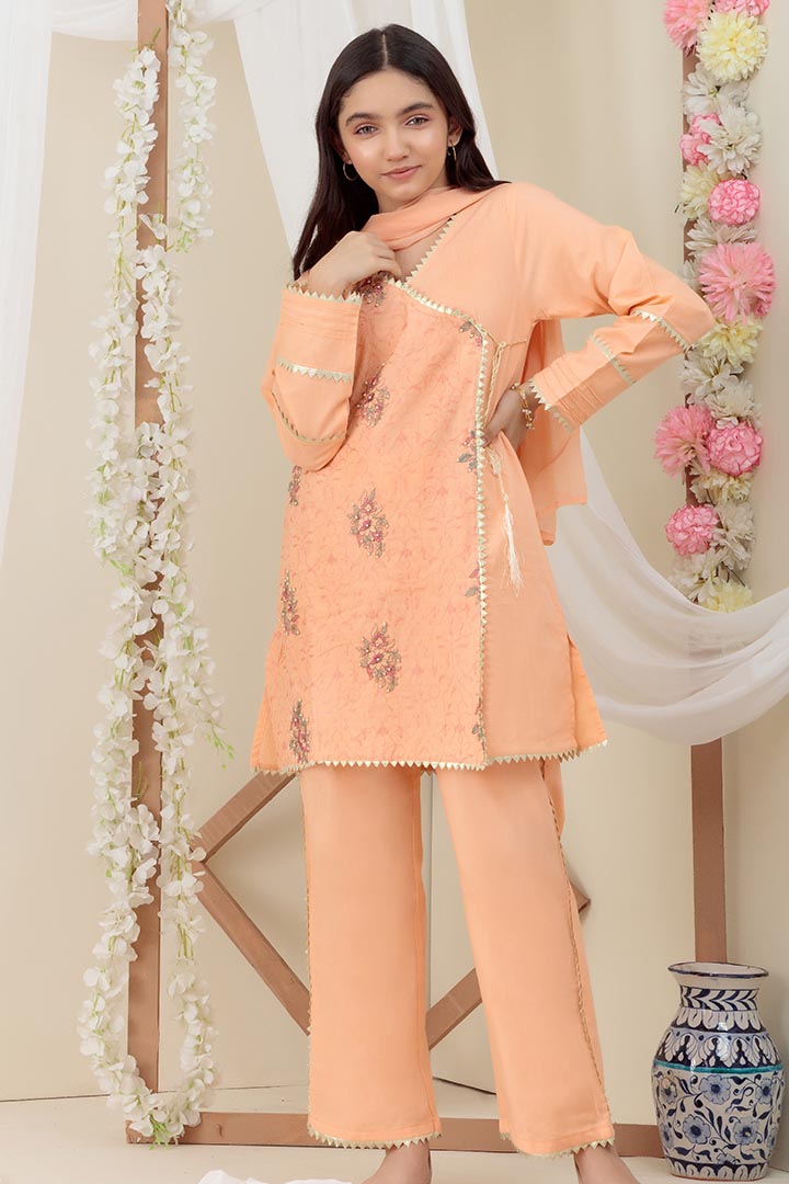 3 Piece Fausta Embroidered Suit