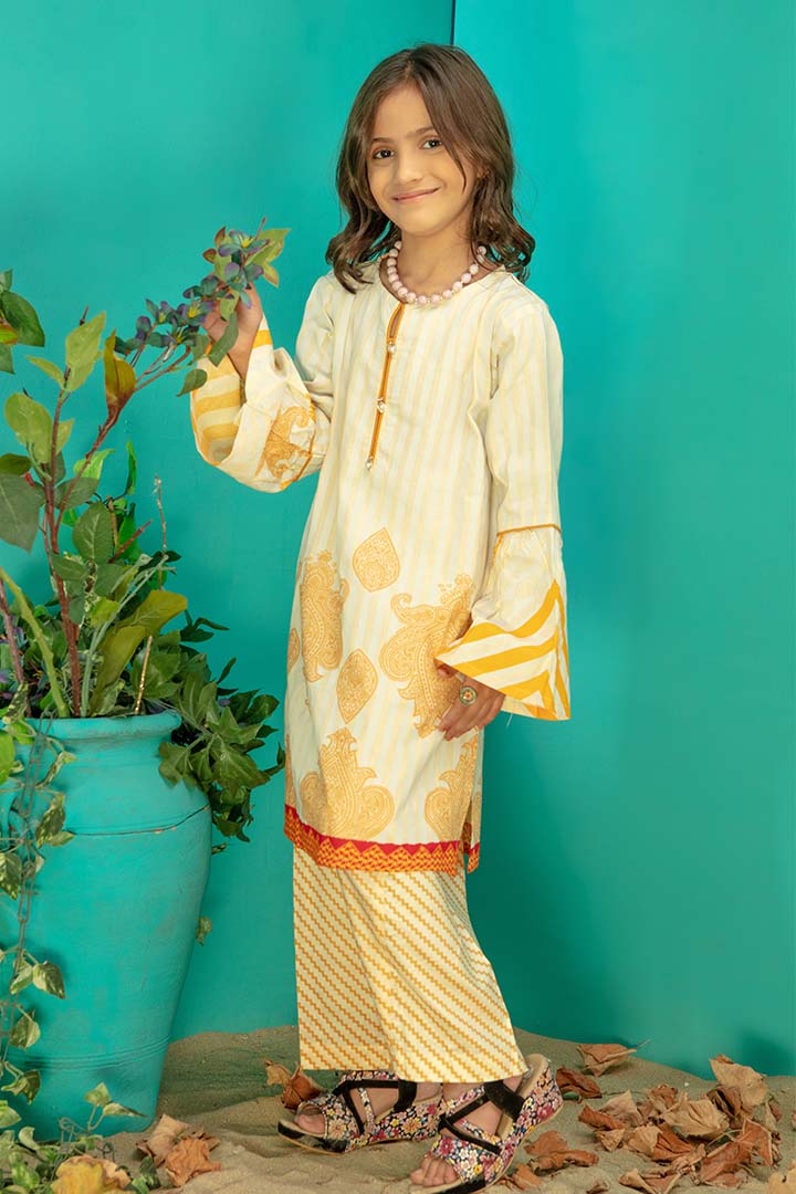 3 PIECE AURUM PRINTED SUIT