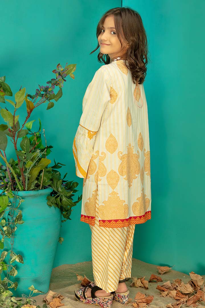 3 PIECE AURUM PRINTED SUIT